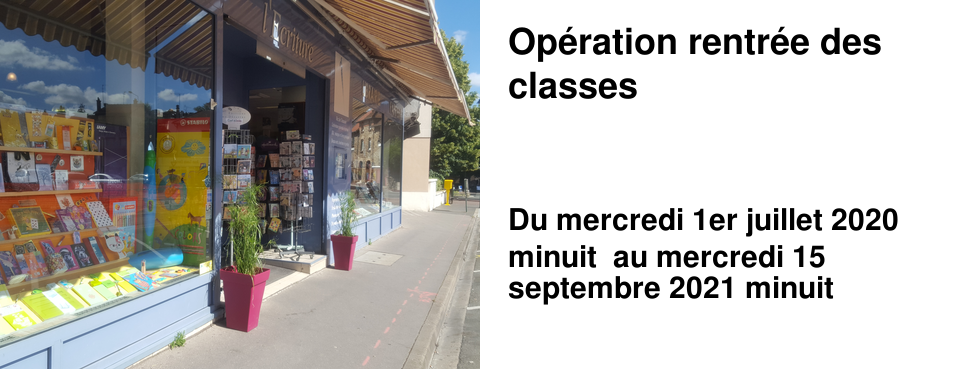 Op�ration rentr�e des classes