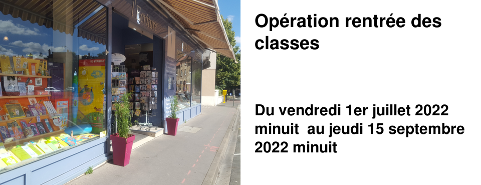 Op�ration rentr�e des classes