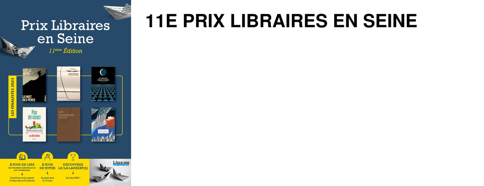 11E PRIX LIBRAIRES EN SEINE