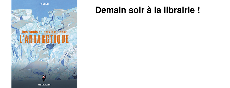 Demain soir � la librairie !